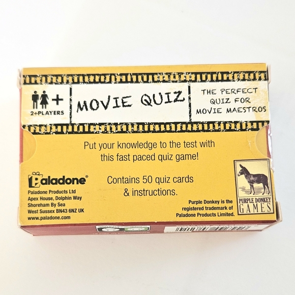 Set of 4 Paladone Trivia Games: TV Quiz Travel Quiz & Gaming Quiz Card Game Deck - Picture 9 of 11